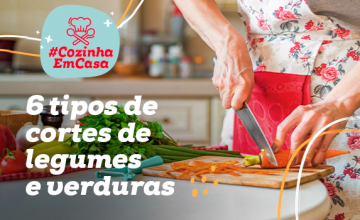 cortes de legumes e verduras