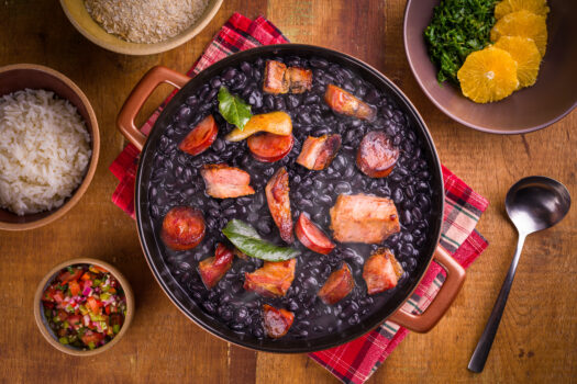 Receita de mini feijoada